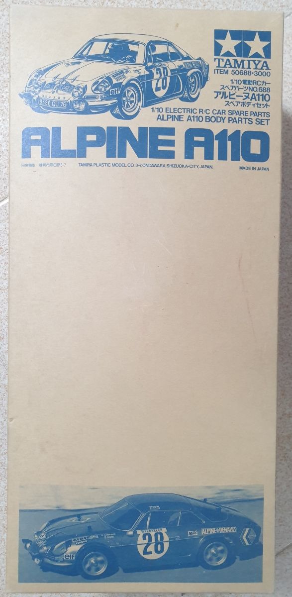 Tamiya 1:10 Carrocería Alpine Renault A-110