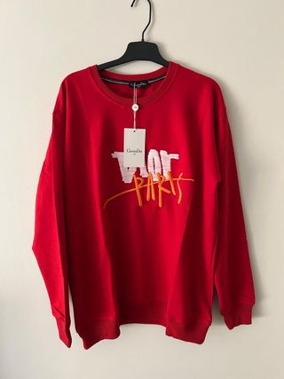 Sudadera roja