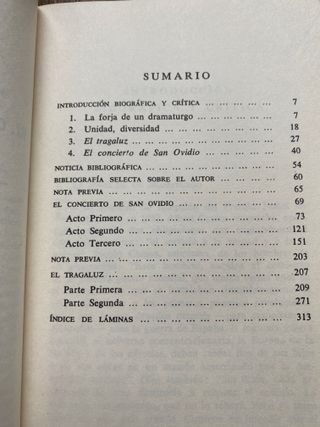 El concierto de San Ovidio / El tragaluz Buero V.