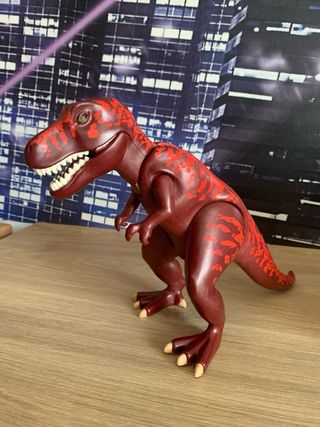 Playmobil Dino Campamento Base con T Rex