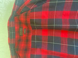 Camisa cuadros Slim Zara 