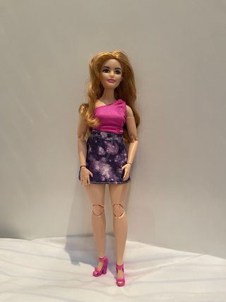 Barbie made to move curvy