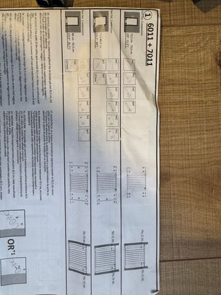 Puerta escalera niños