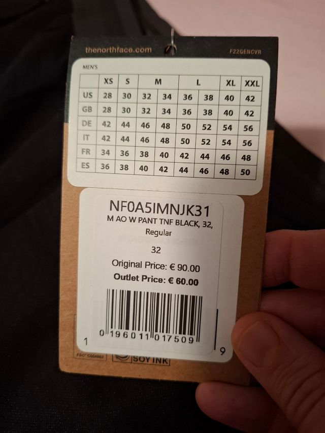 Pantalon verano the north face