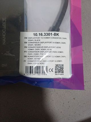 Cable hdmi a vga,dvih