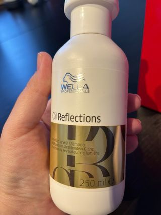 Champú y mascarilla Wella Oil Reflections