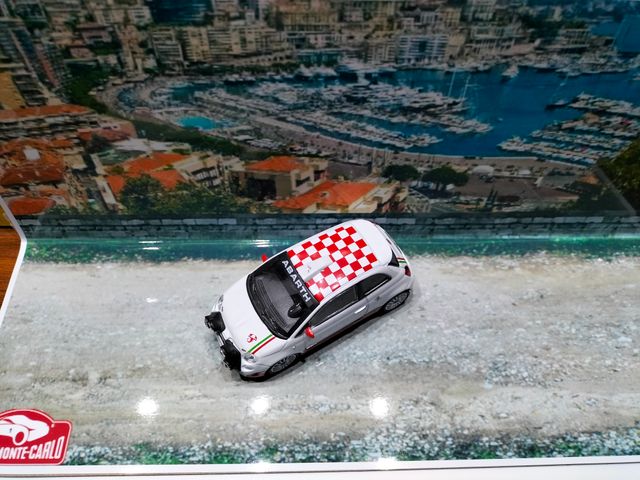 Base per Diorama Wrc Montecarlo in scala 1/43