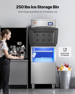 Fabbricatore di ghiaccio commerciale VEVOR 360LBS/