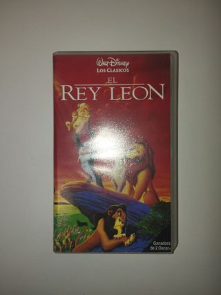 El Rey León VHS