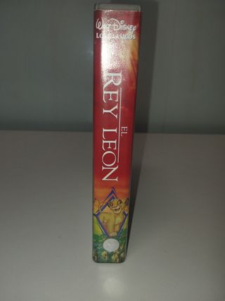 El Rey León VHS