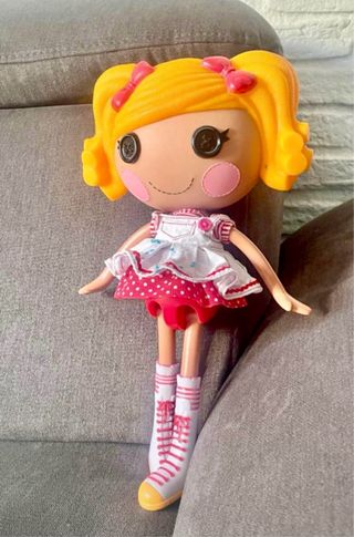 Encantadora muñeca Lalaloopsy, ya descatalogada.