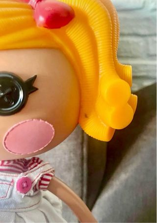 Encantadora muñeca Lalaloopsy, ya descatalogada.