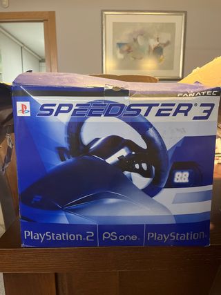 Volante y Pedales Speedster 3 PlayStation 2