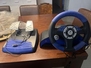 Volante y Pedales Speedster 3 PlayStation 2