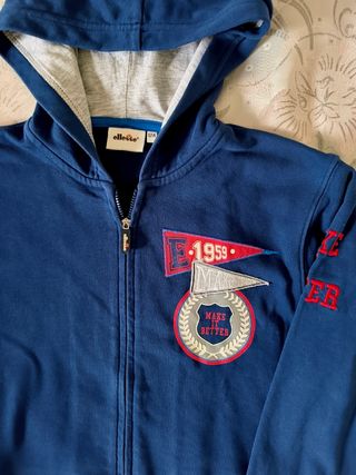 Felpa con cappuccio e zip Ellesse 12 ans