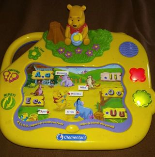Winnie the pooh disney eduquiz parlante clementoni