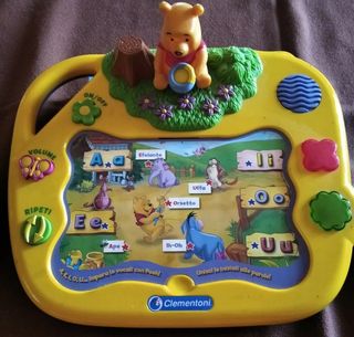 Winnie the pooh disney eduquiz parlante clementoni