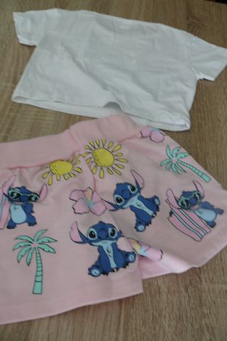 Conjunto Tshirt e calções