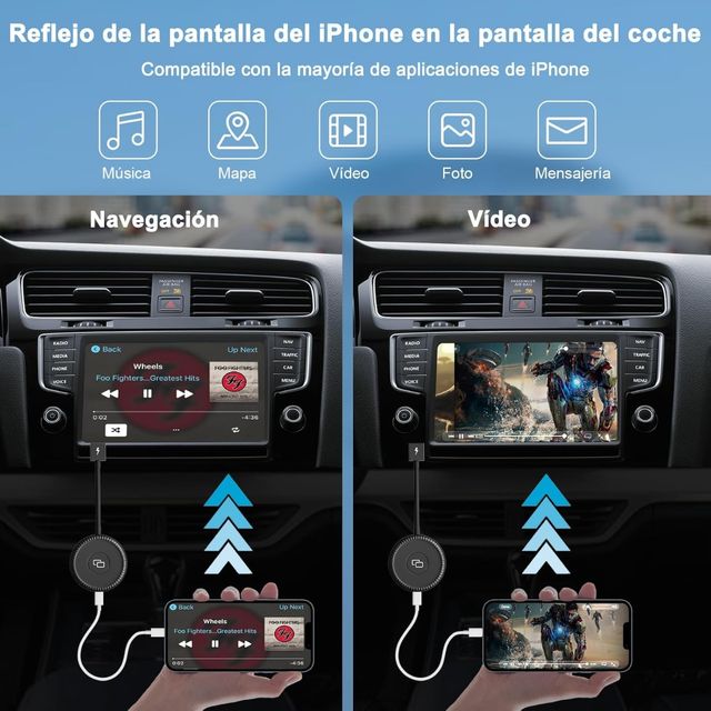 Adaptador de anillo de espejo iPhone