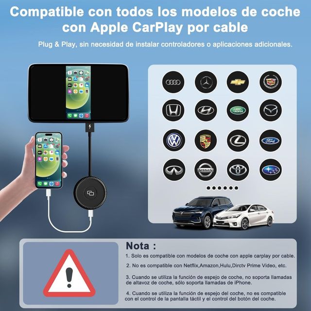 Adaptador de anillo de espejo iPhone