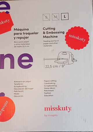 TROQUELADORA MISSKUTY DE INNSPIRO