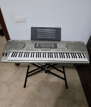 Teclado piano casio wk 3700