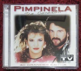 PIMPINELA (DE CORAZÓN - 40 GRANDES EXITOS) 2 CD's