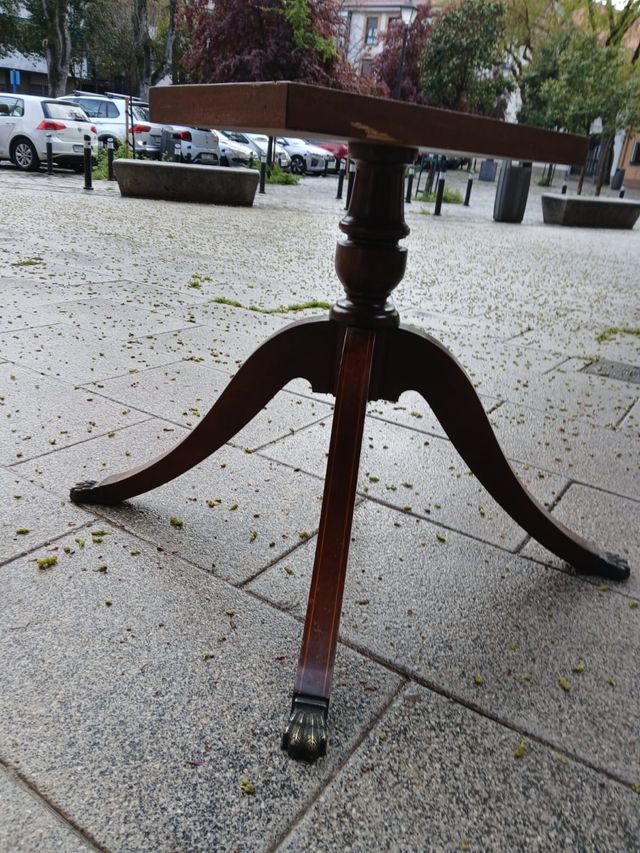 Base de patas de madera Vintage