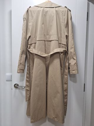 Gabardina beige XL