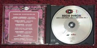 ROCIO DURCAL (CANTA A JUAN GABRIEL VOL. 1 Y 2) CD