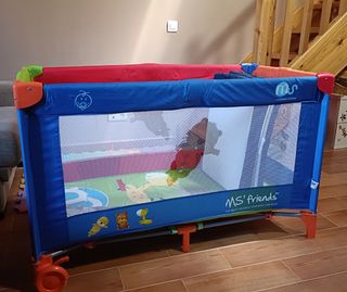 Cuna viaje Ms con colchón adicional