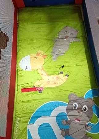 Cuna viaje Ms con colchón adicional