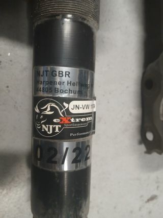Suspension roscada njt extrem golf mk3
