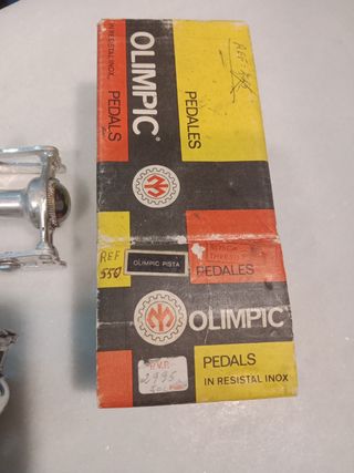 Pedales bicicleta pista olimpic