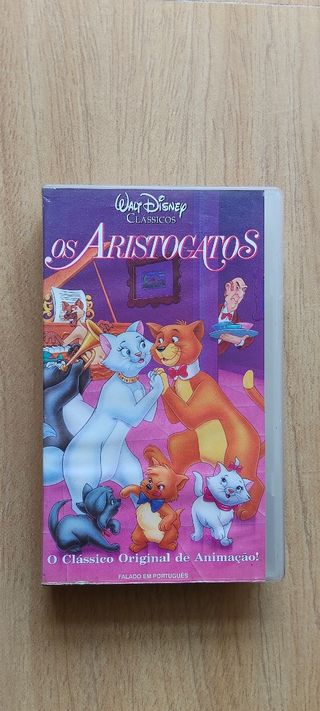 Filme VHS Os Aristogatos