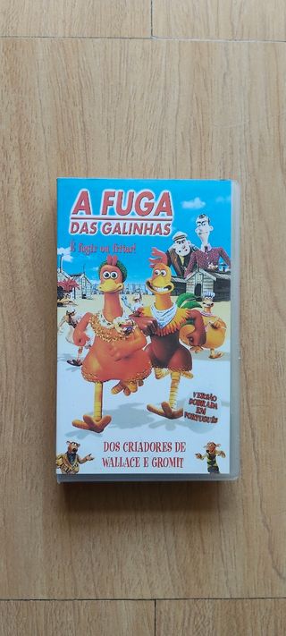 Filme VHS A fuga das galinhas