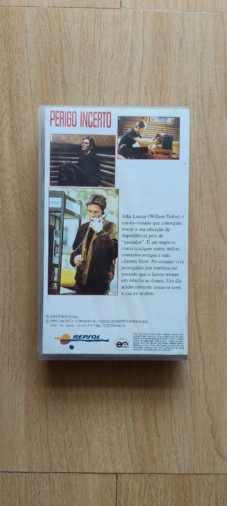 Filme VHS Perigo Incerto