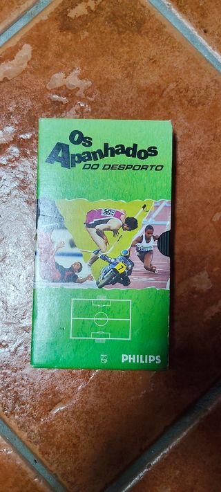 Filme VHS Os Apanhados do desporto