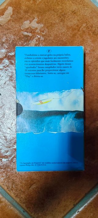 Filme VHS Os Apanhados do desporto