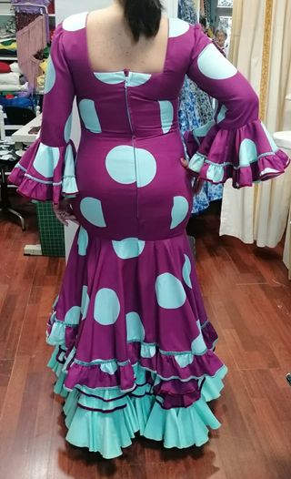 Traje de flamenca 