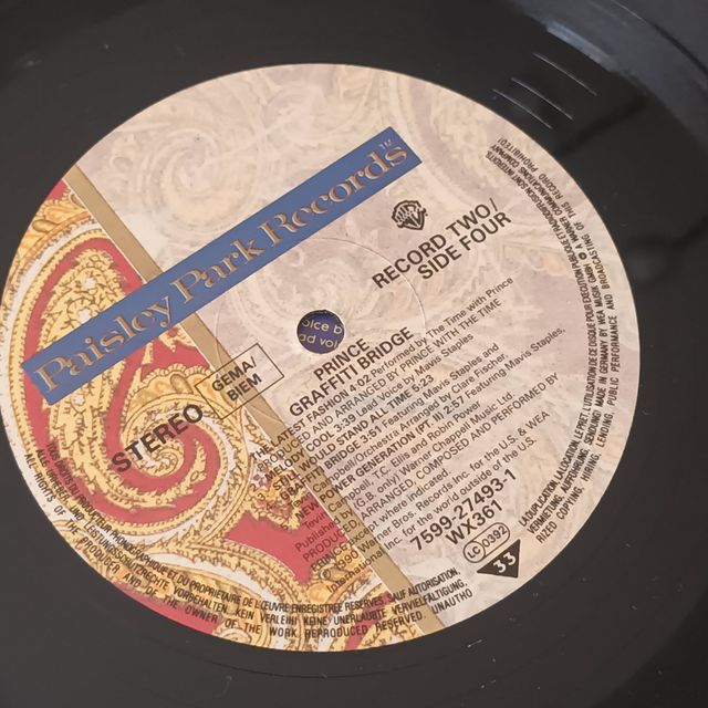 Vinilo. Prince ‎– Graffiti Bridge