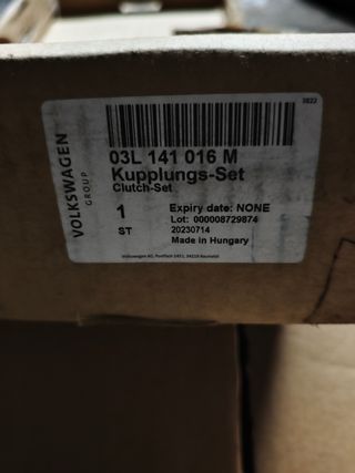 Kit embrague original Volkswagen