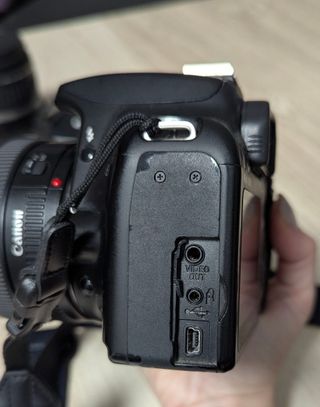 canon 1000d con objectivos