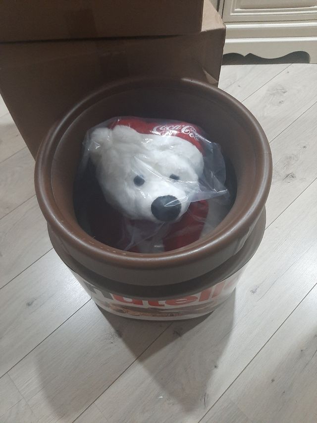 Contenitore Nutella e Coca Cola