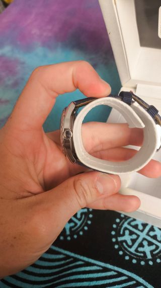 Reloj lotus junior naranja y azul 