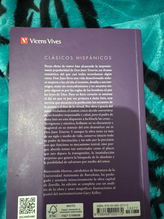 Don Juan Tenorio (clasicos Hispanicos)