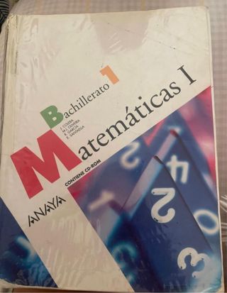 Matematicas  bachill 1