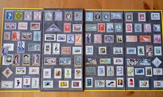 Album de sellos metálicos