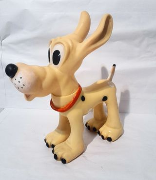 Muñeco Pluto de goma, Disney años 60-70.