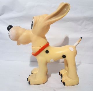 Muñeco Pluto de goma, Disney años 60-70.